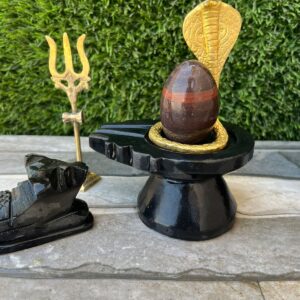 narmadeshwar shivling complete set with jaldhari